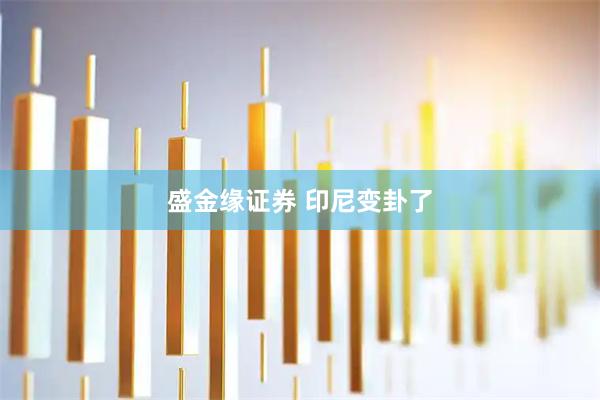 盛金缘证券 印尼变卦了