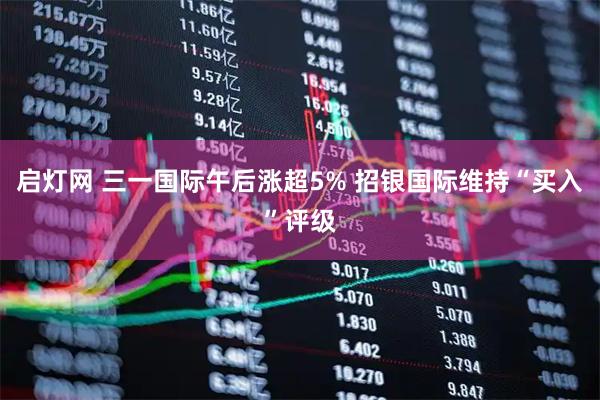 启灯网 三一国际午后涨超5% 招银国际维持“买入”评级